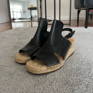 Rag & Bone leather wedge sandals